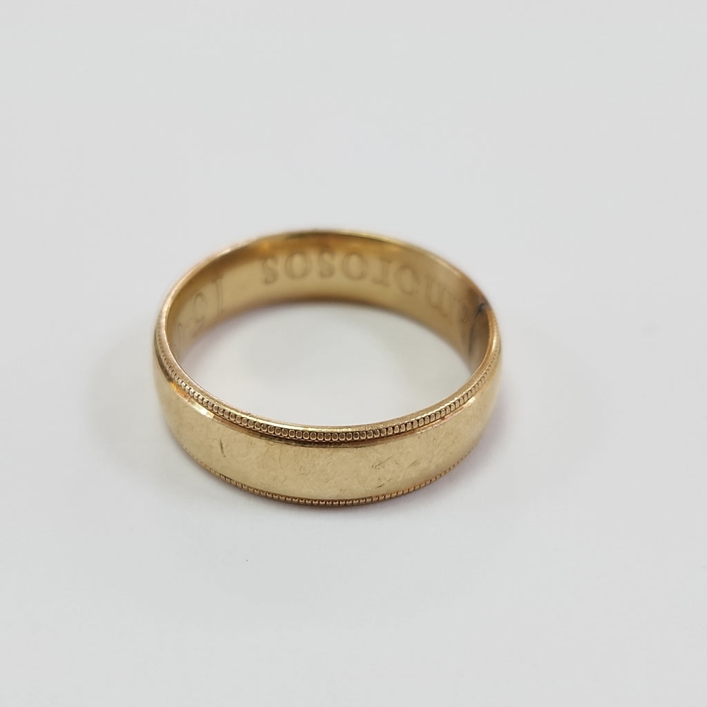 ARGOLLA ORO 14 K 4 GRMS (SEMINUEVO)