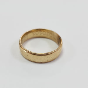 ARGOLLA ORO 14 K 4 GRMS (SEMINUEVO)