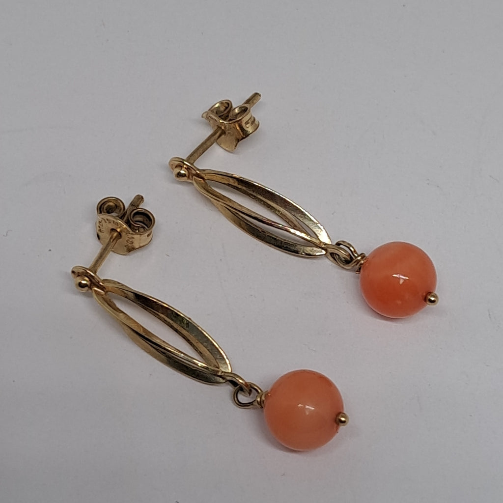 ARETES PAR ORO 10 K 2 GRMS (SEMINUEVO)