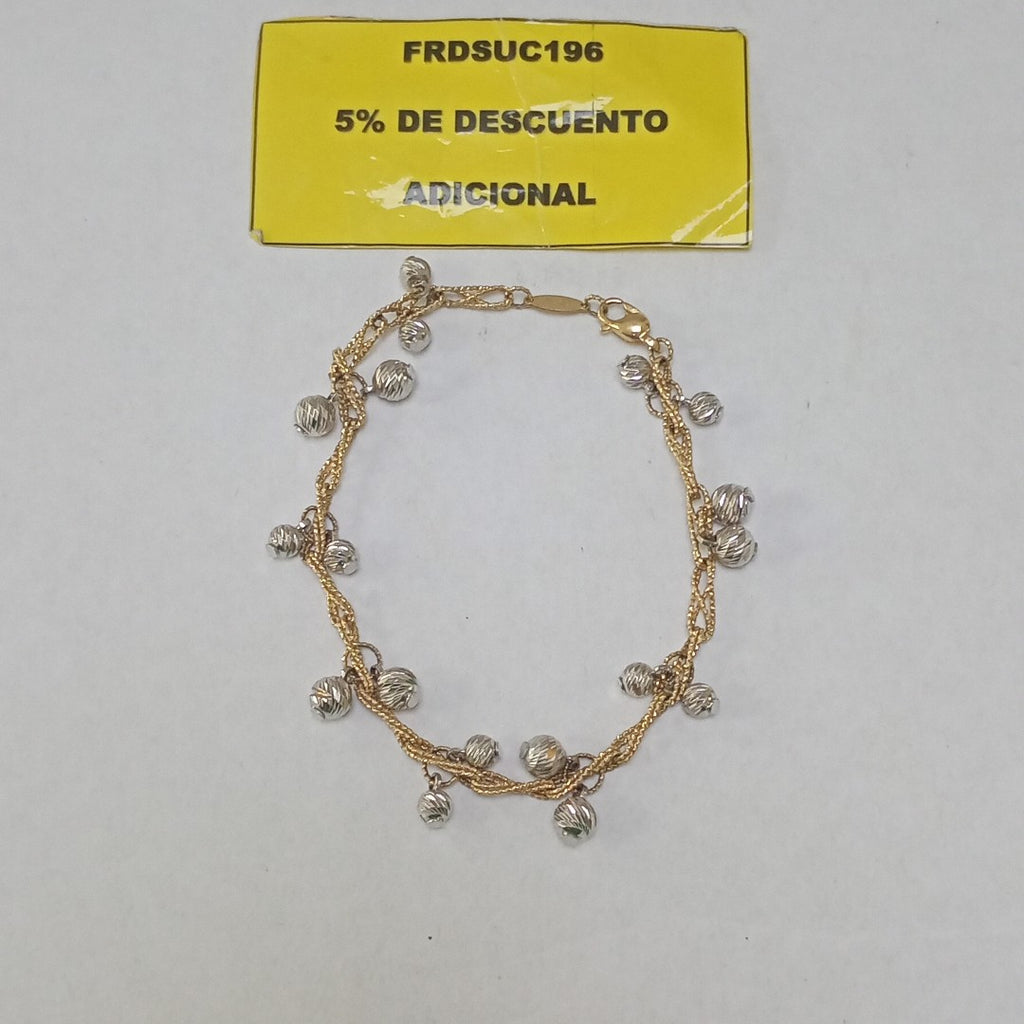 PULSERA ORO 14 K 6.9 GRMS (SEMINUEVO)