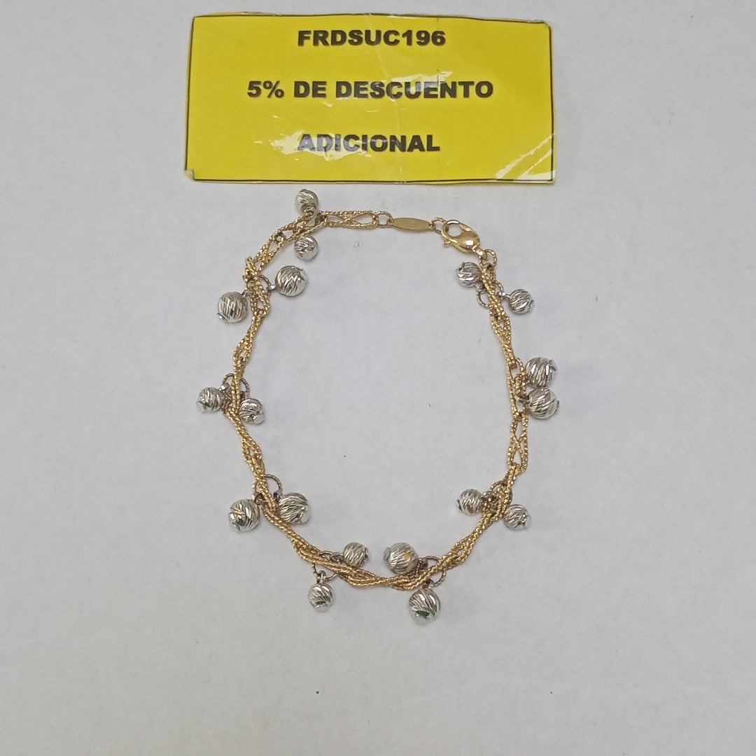 PULSERA ORO 14 K 6.9 GRMS (SEMINUEVO)