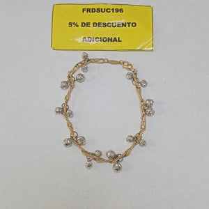 PULSERA ORO 14 K 6.9 GRMS (SEMINUEVO)
