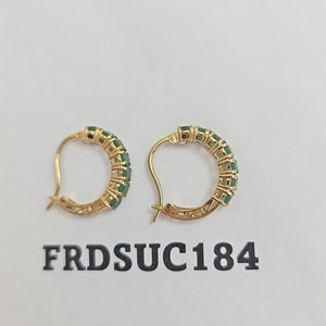 ARRACADAS PAR ORO 14 K 2.7 GRMS (SEMINUEVO)