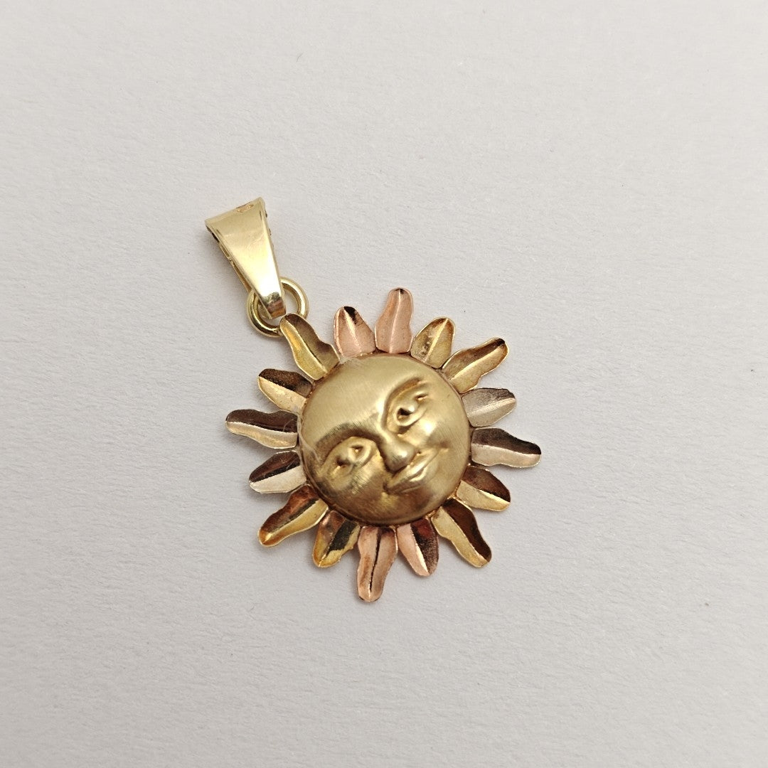 DIJE ORO COMBINADO 14 K 1,30 GRMS (SEMINUEVO)