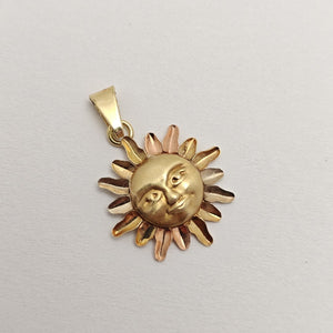 DIJE ORO COMBINADO 14 K 1,30 GRMS (SEMINUEVO)