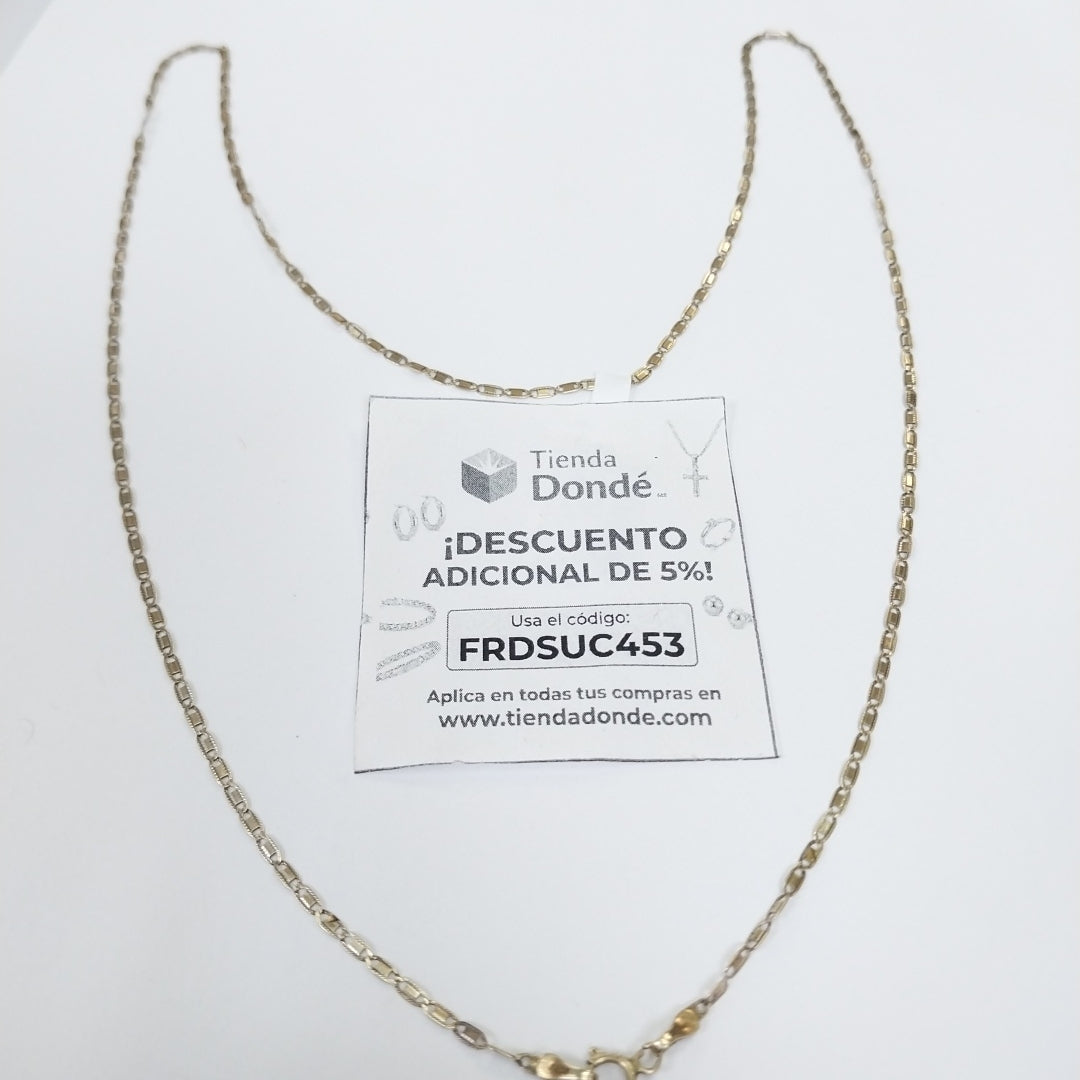 CADENA ORO 10 K 2,50 GRMS (SEMINUEVO)