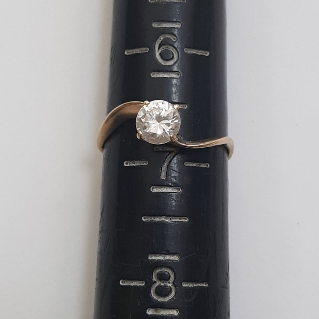 SOLITARIO ORO 14 K 1,30 GRMS (SEMINUEVO)