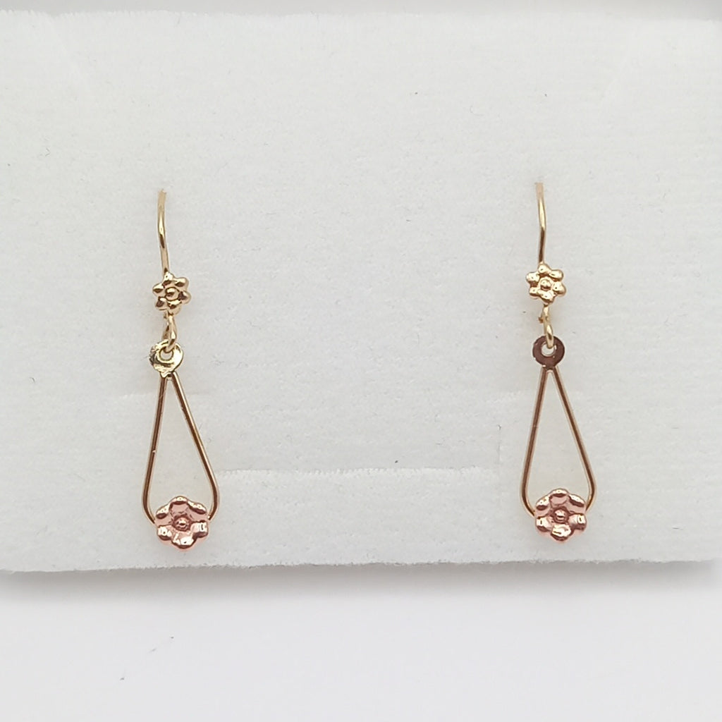 ARETES PAR ORO 10 K 1,30 GRMS (SEMINUEVO)