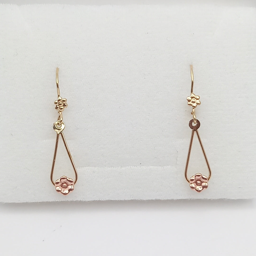 ARETES PAR ORO 10 K 1,30 GRMS (SEMINUEVO)