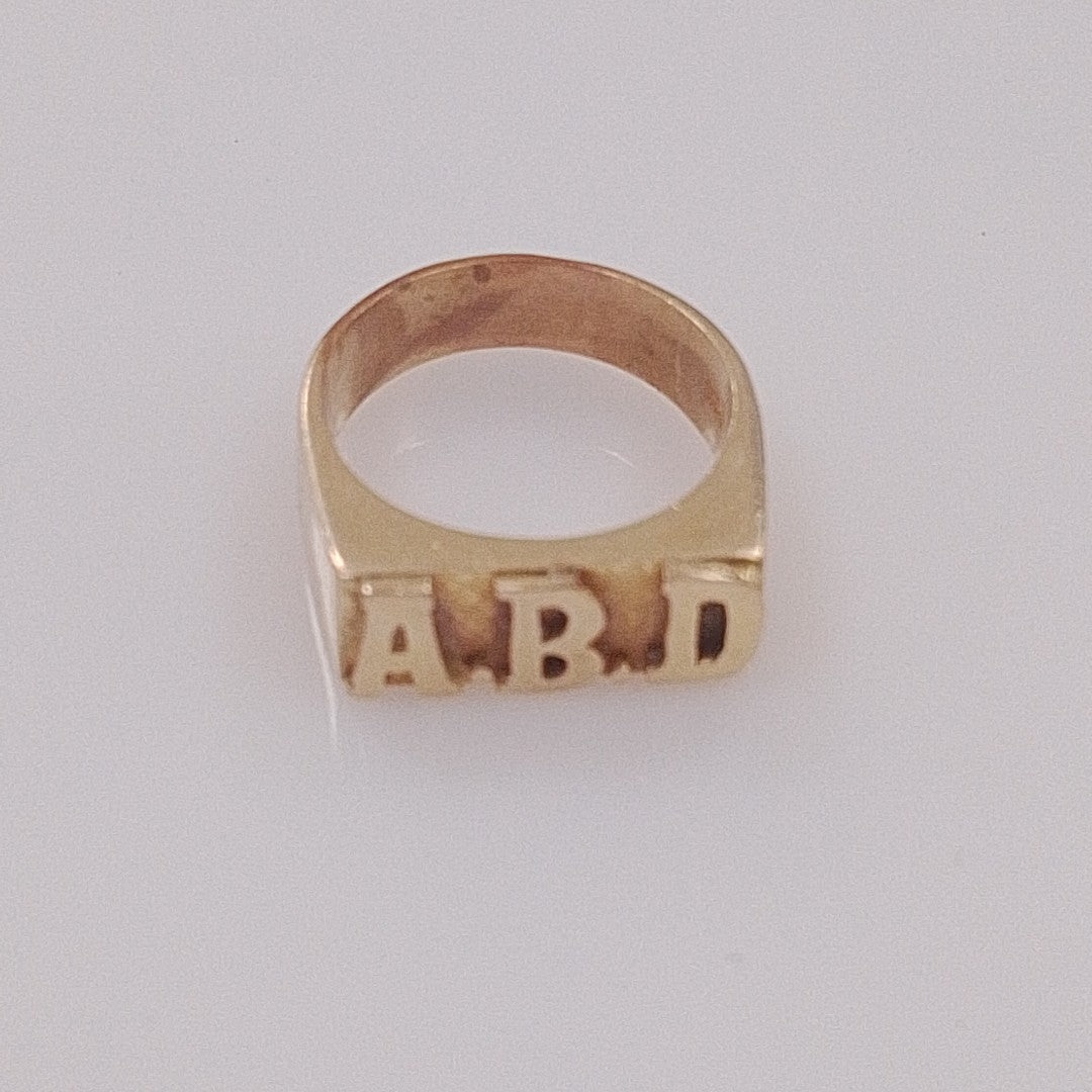 ANILLO ORO 14 K 8,00 GRMS (SEMINUEVO)
