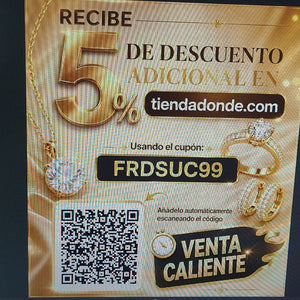 CADENA ORO COMBINADO 10 K 1.2 GRMS (SEMINUEVO)