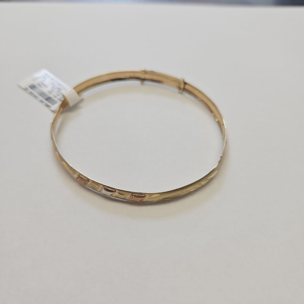 PULSERA RIGIDA ORO 8 K 4.7 GRMS (SEMINUEVO)