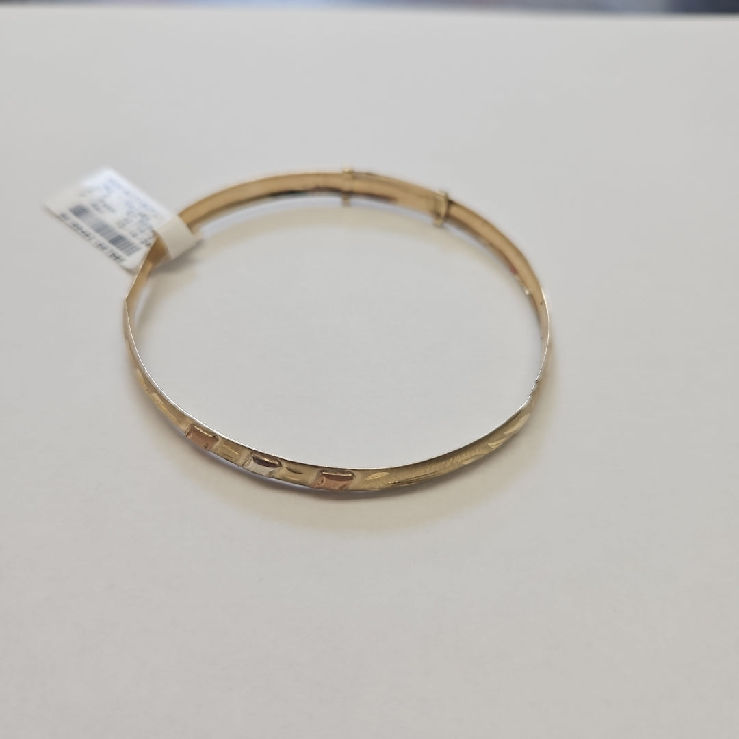PULSERA RIGIDA ORO 8 K 4.7 GRMS (SEMINUEVO)