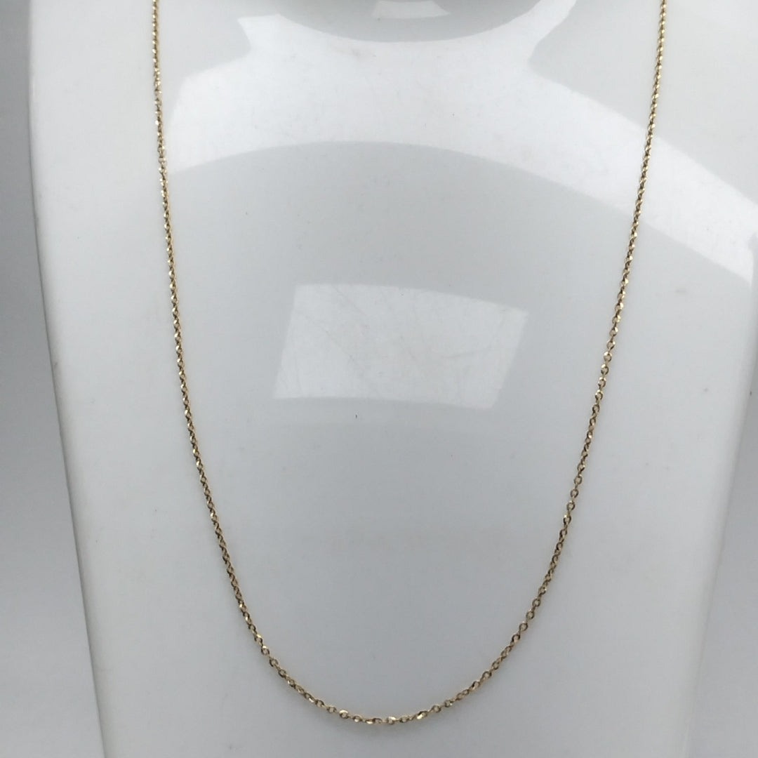 GARGANTILLA ORO 14 K 1.3 GRMS (SEMINUEVO)