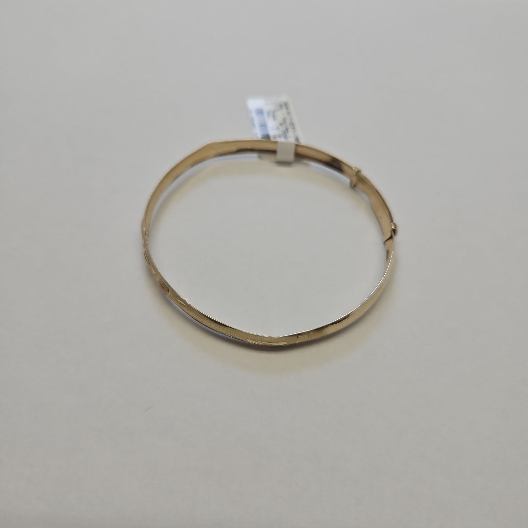 PULSERA RIGIDA ORO 8 K 4.7 GRMS (SEMINUEVO)