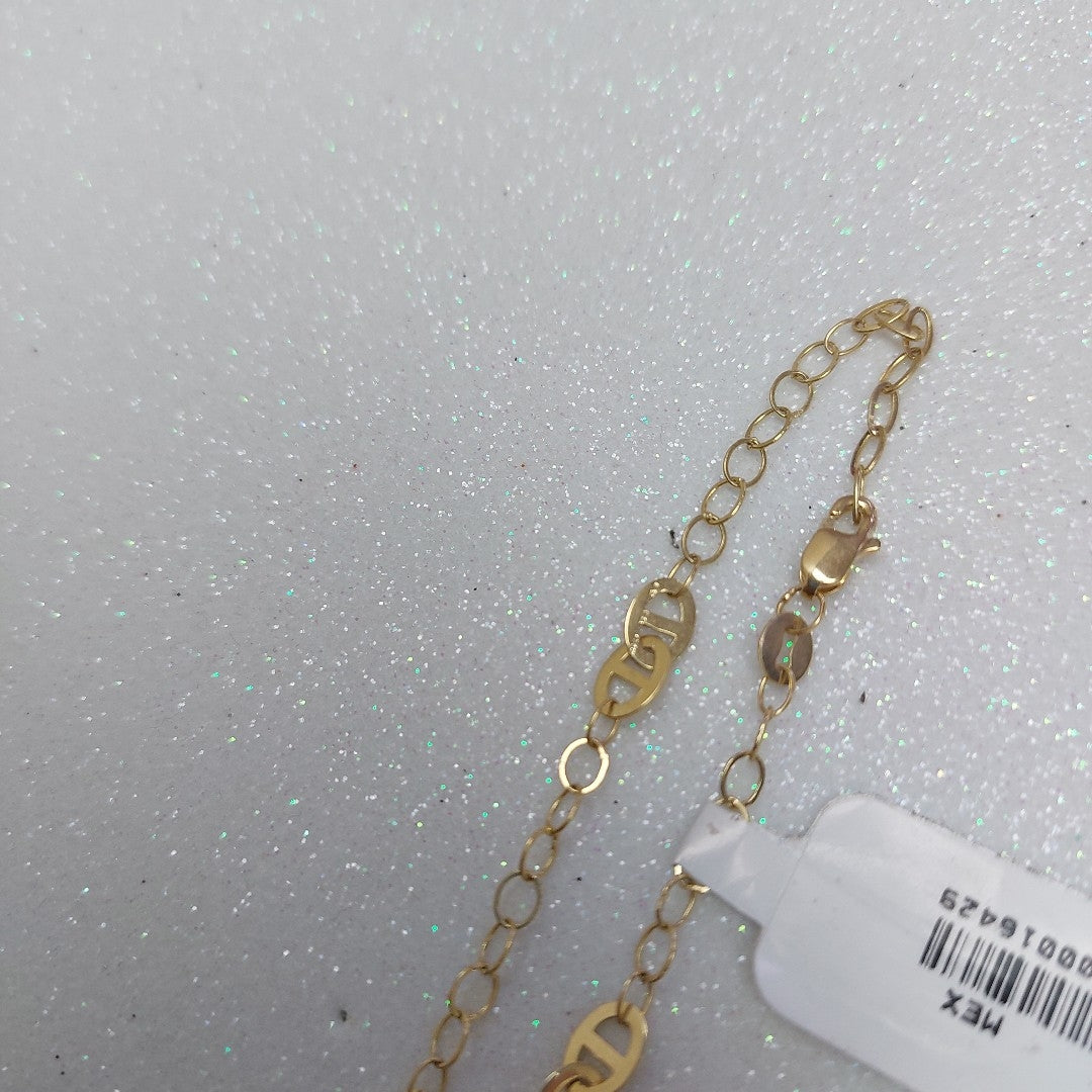 PULSERA ESPECIAL 14K 21 CM 1.9 GR (NUEVO)
