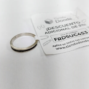 ANILLITO ORO BLANCO 14 K 2,20 GRMS (SEMINUEVO)