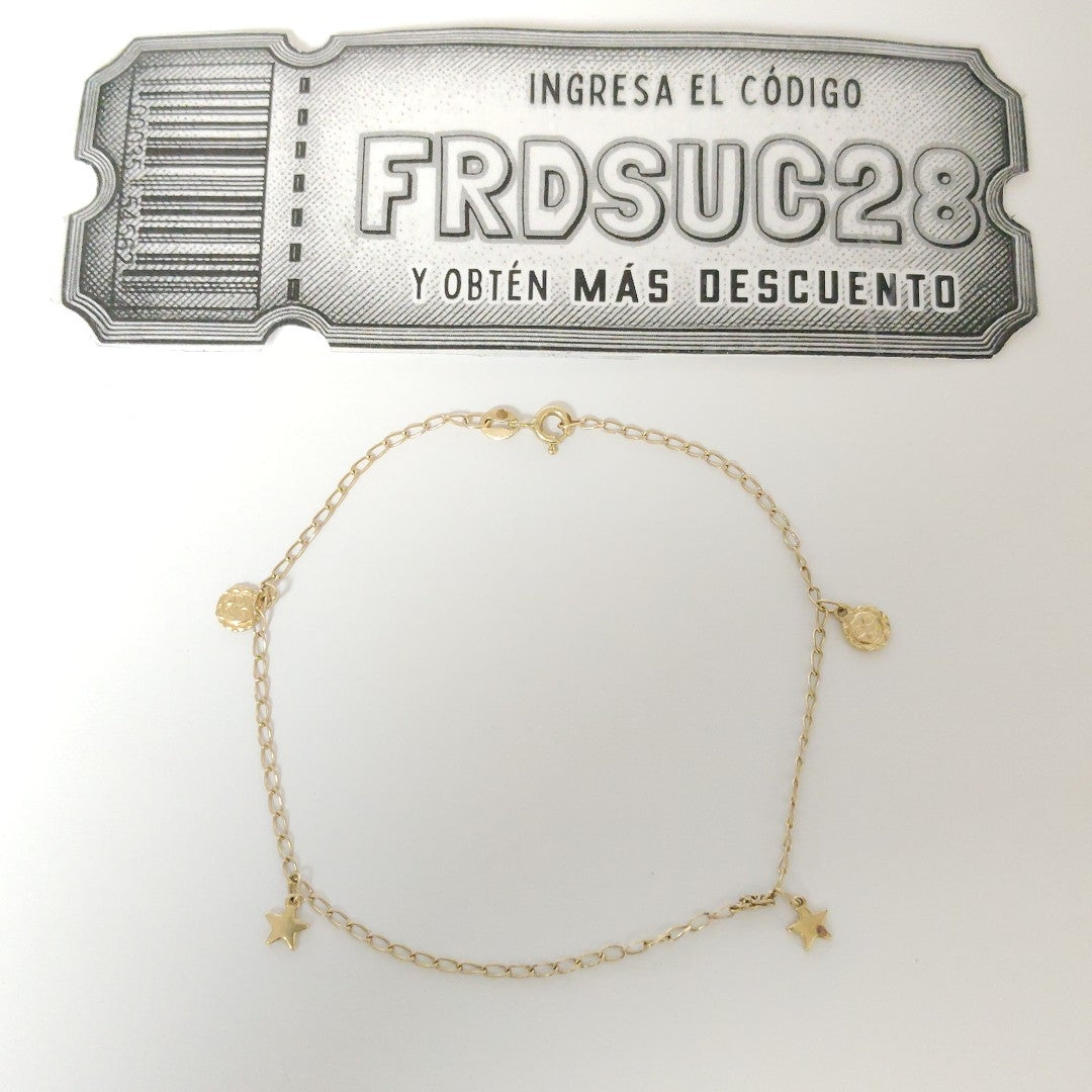 PULSERA ORO 14 K 2,20 GRMS (SEMINUEVO)