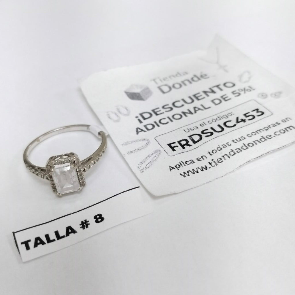 ANILLITO ORO BLANCO 14 K 2,20 GRMS (SEMINUEVO)