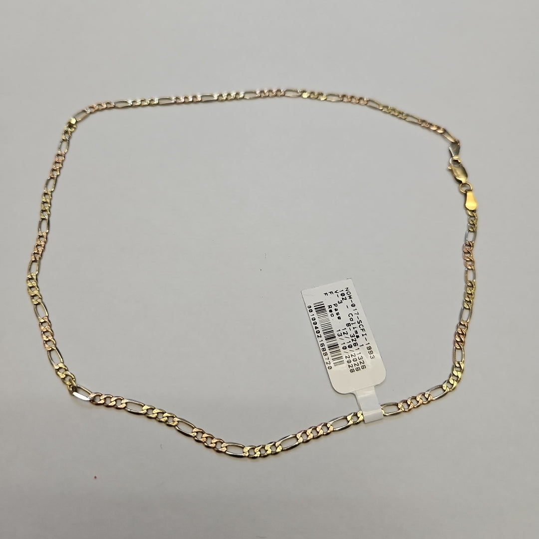 CADENA ORO COMBINADO 14 K 6,50 GRMS (SEMINUEVO)