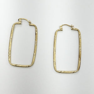 ARRACADAS PAR ORO 14 K 3,20 GRMS (SEMINUEVO)
