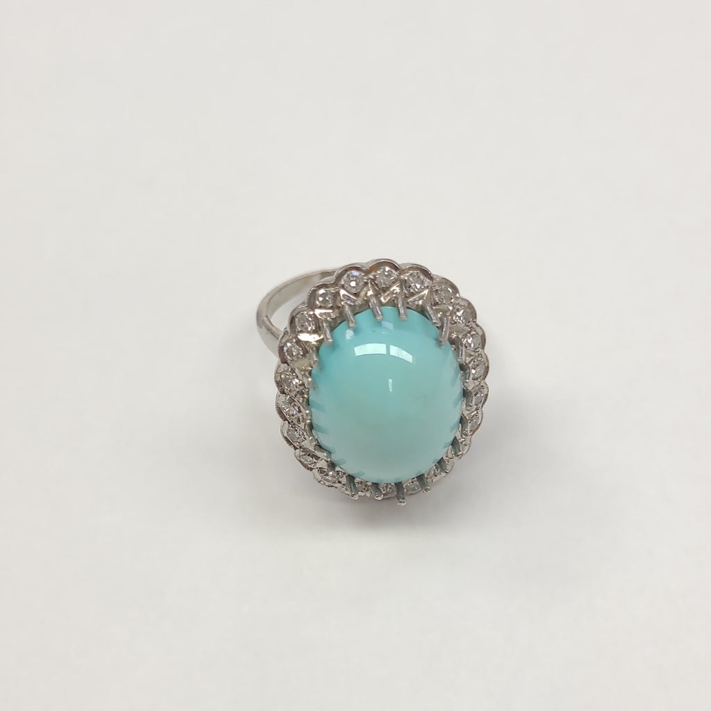 ANILLITO ORO BLANCO 14 K 9,50 GRMS (SEMINUEVO)