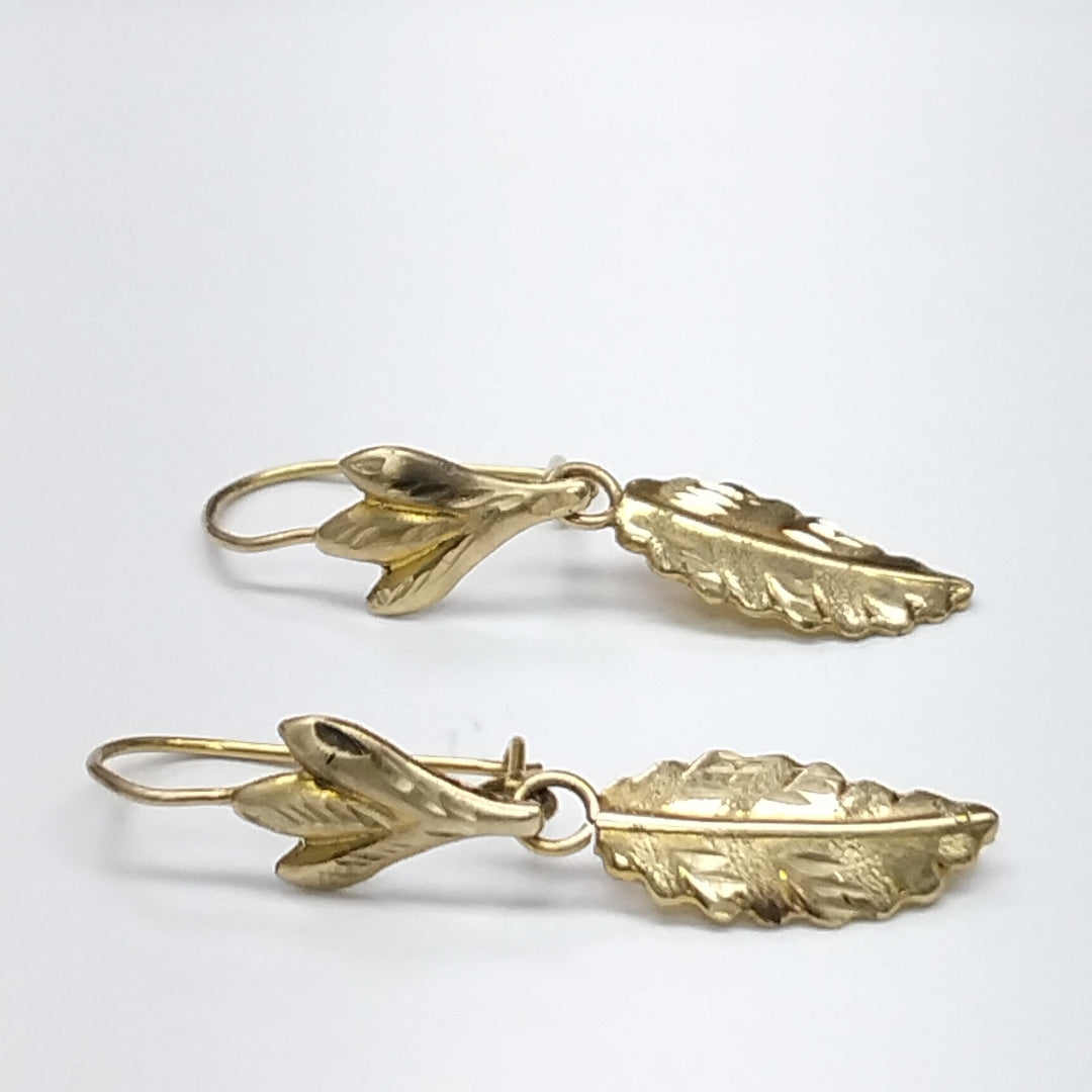 ARETES PAR ORO 10 K 1,30 GRMS (SEMINUEVO)
