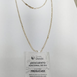 CADENA ORO 14 K 3,70 GRMS (SEMINUEVO)