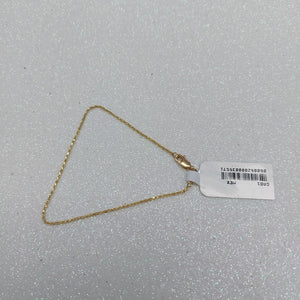 PULSERA TORZAL 14K 18 CM 1.2 GR (NUEVO)