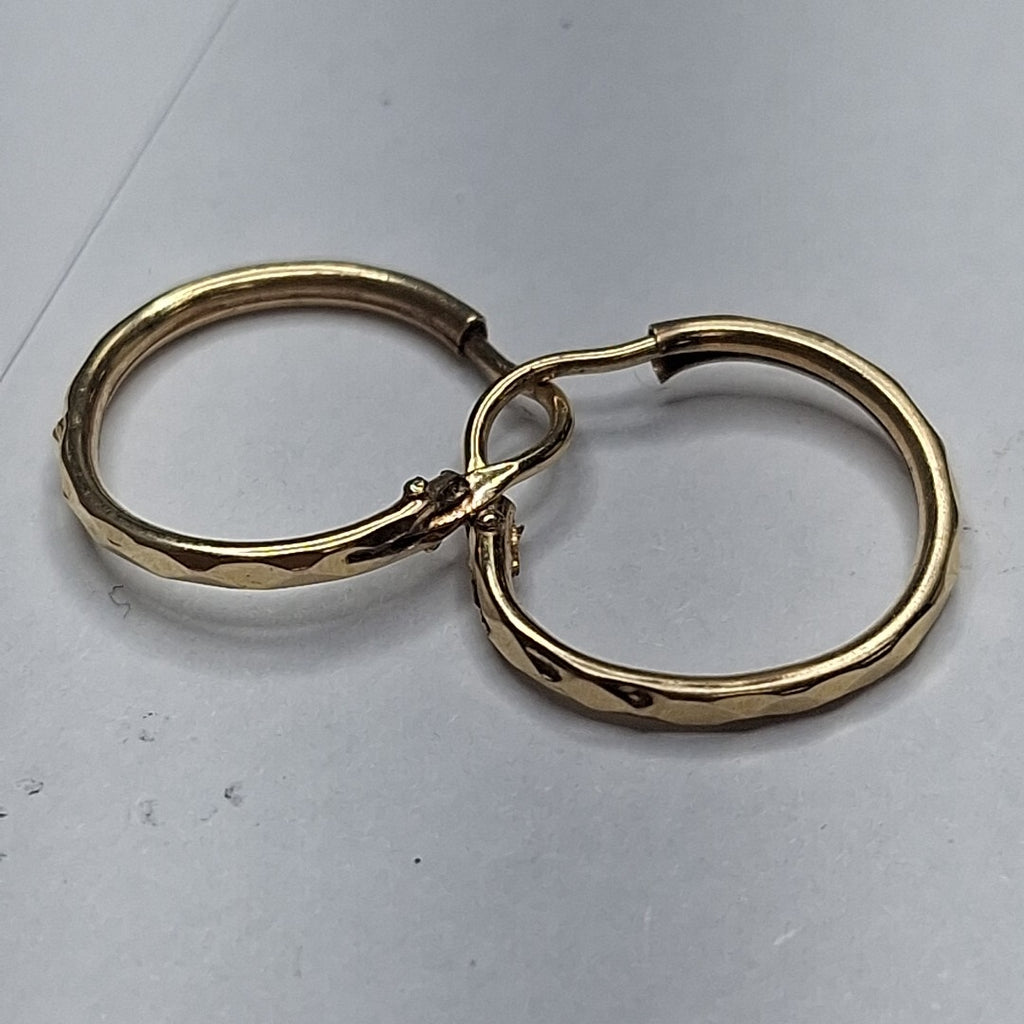 ARRACADAS PAR ORO 14 K 0,70 GRMS (SEMINUEVO)