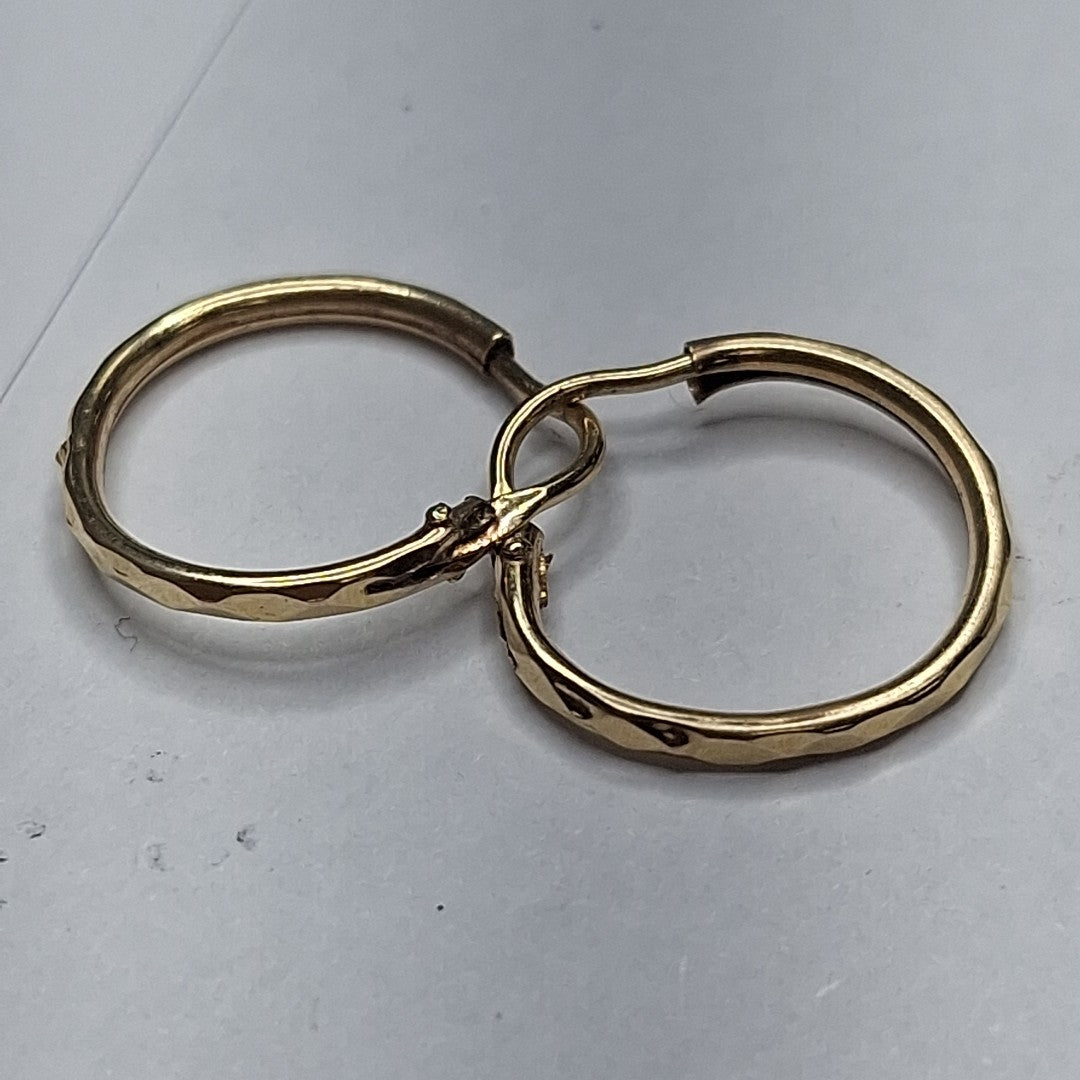ARRACADAS PAR ORO 14 K 0,70 GRMS (SEMINUEVO)