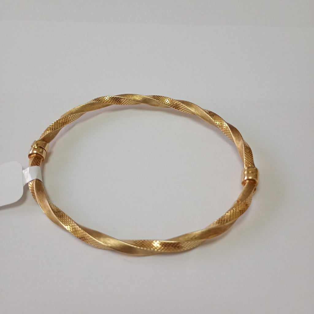 PULSERA RIGIDA ORO 14 K 6,20 GRMS (SEMINUEVO)