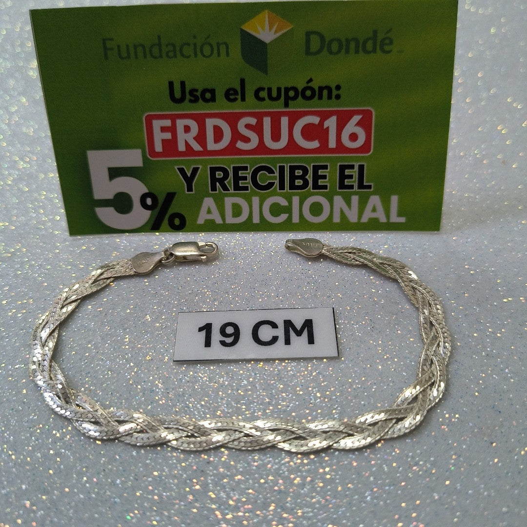 PULSERA PLATA 4,30 GRMS (SEMINUEVO)