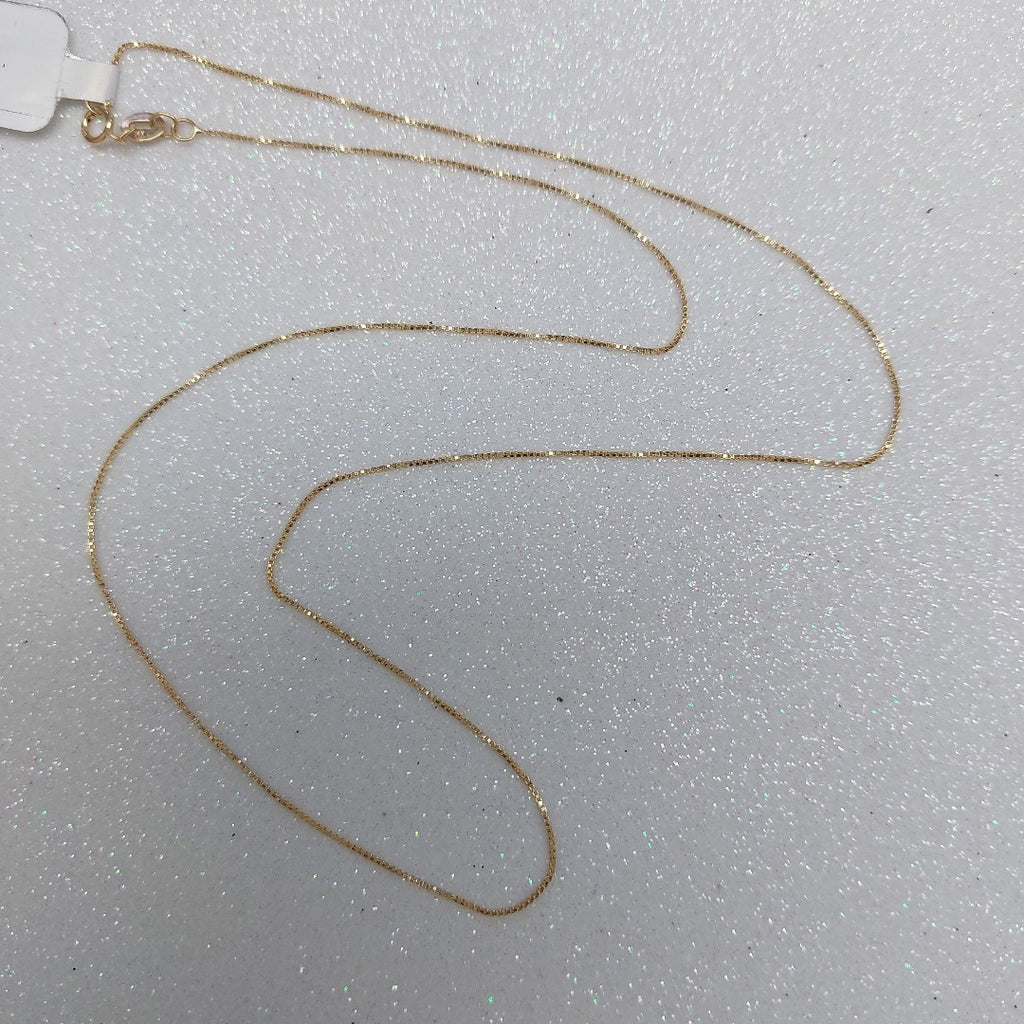 CADENA VENECIANO 14K 50 CM 1.6 GR (NUEVO)