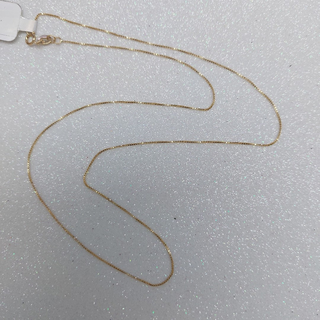 CADENA VENECIANO 14K 50 CM 1.6 GR (NUEVO)