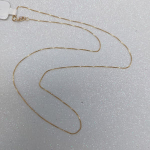 CADENA VENECIANO 14K 50 CM 1.6 GR (NUEVO)