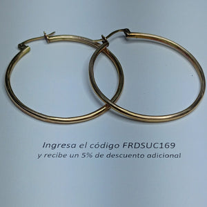 ARRACADAS PAR ORO 10 K 5,60 GRMS (SEMINUEVO)