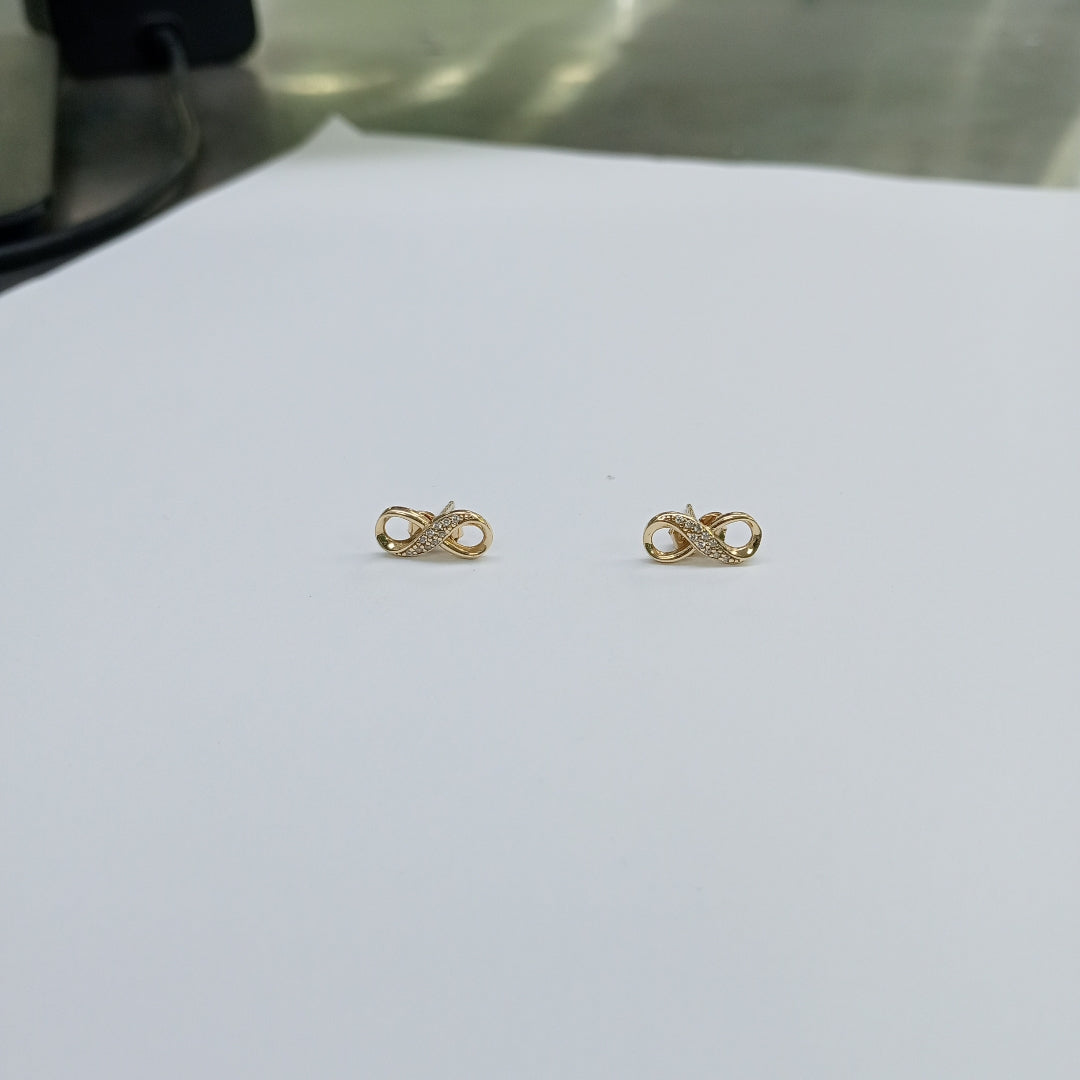 ARETES PAR ORO 14 K 1,40 GRMS (SEMINUEVO)