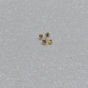 BROQUELES BROQUEL FIG HONGO 14K 0.17 GR (NUEVO)
