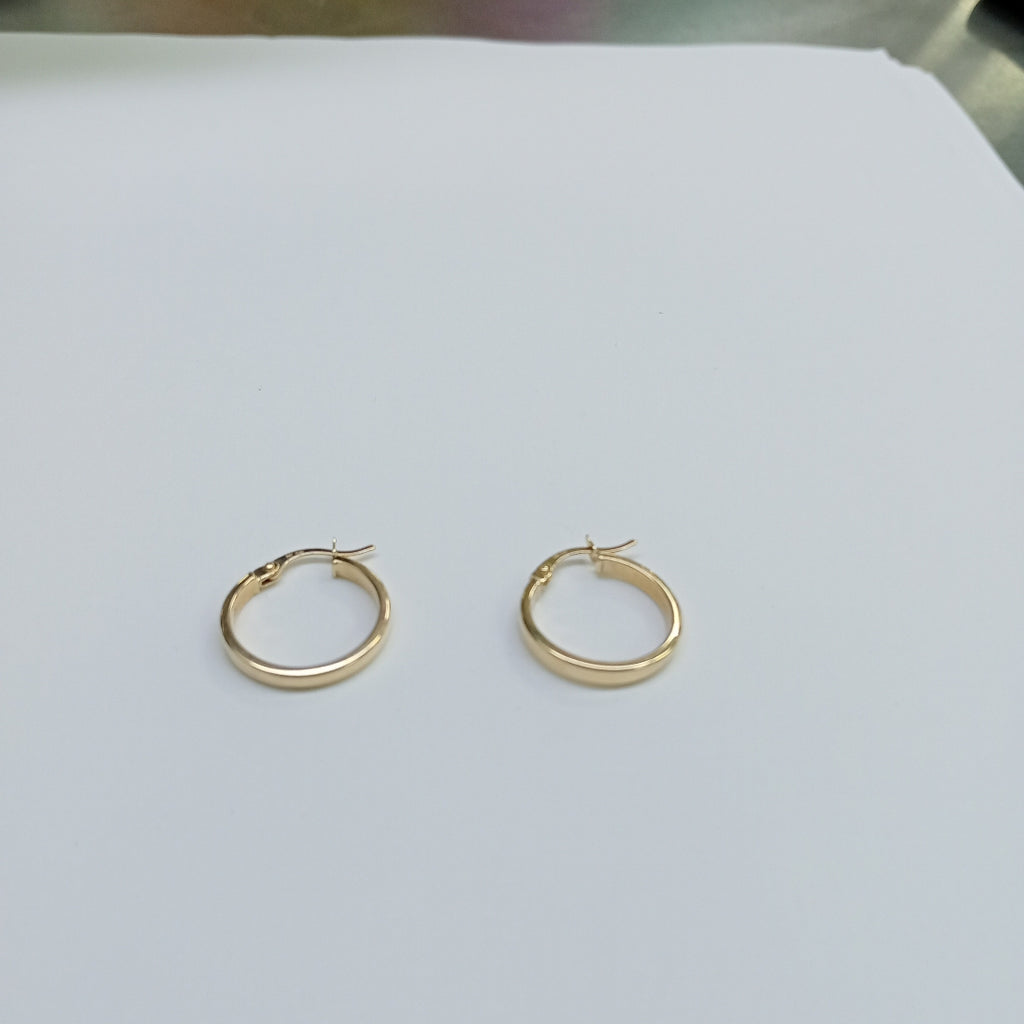 ARRACADAS PAR ORO 14 K 1,30 GRMS (SEMINUEVO)