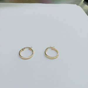 ARRACADAS PAR ORO 14 K 1,30 GRMS (SEMINUEVO)