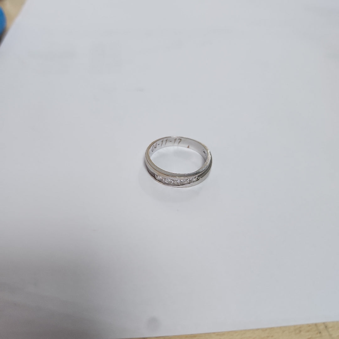 ARGOLLA ORO BLANCO 14 K 3,00 GRMS (SEMINUEVO)