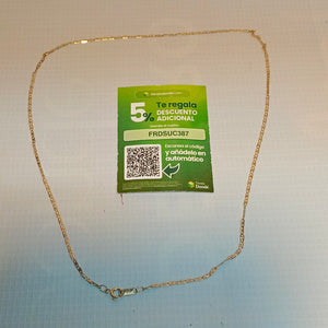 CADENA ORO COMBINADO 10 K 2,00 GRMS (SEMINUEVO)