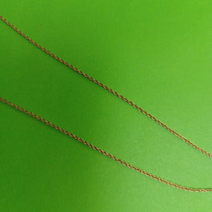 CADENA ORO 14 K 2.5 GRMS (SEMINUEVO)
