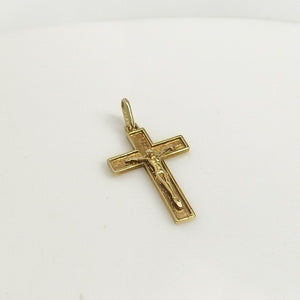 CRUCIFIJO ORO 14 K 1.7 GRMS (SEMINUEVO)