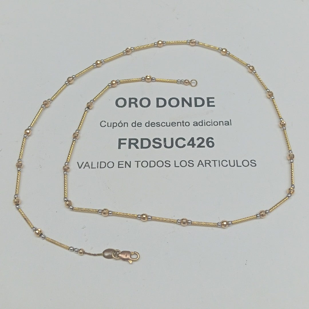 GARGANTILLA ORO 10 K 5.3 GRMS (SEMINUEVO)