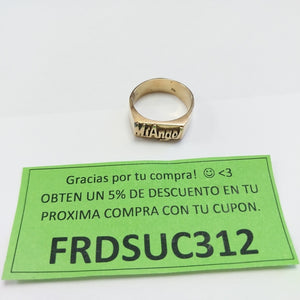 ANILLO ORO 14 K 7.7 GRMS (SEMINUEVO)