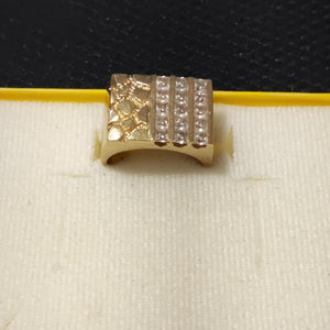 ANILLO ORO 10 K 10.5 GRMS (SEMINUEVO)
