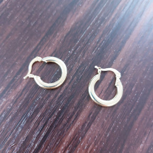 ARETES ARRACADAS 14K 1.6 GR (NUEVO)
