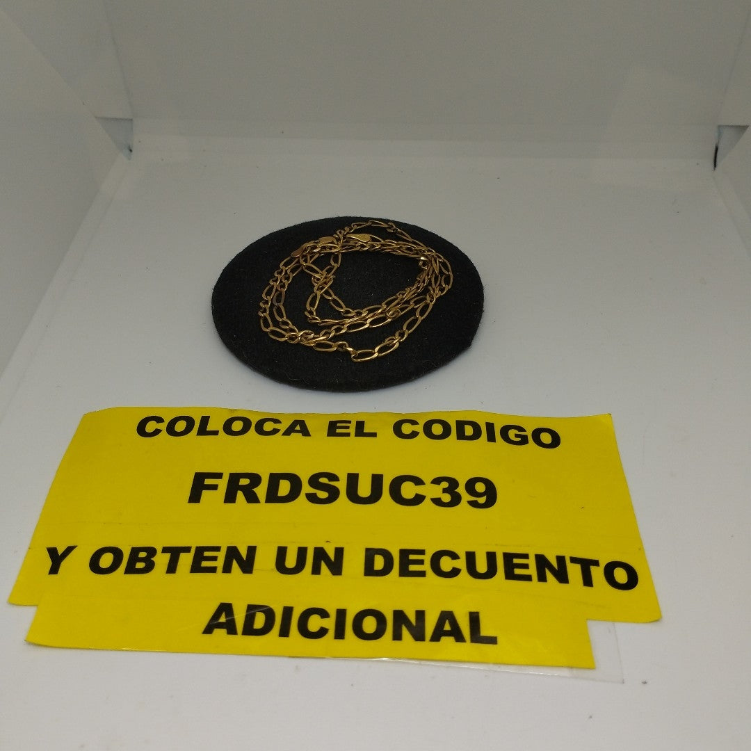 CADENA ORO 10 K 9.9 GRMS (SEMINUEVO)
